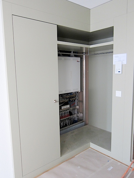 Bauseitiger Wandschrank